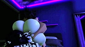 Intense Action With Cow Character In Roblox Game