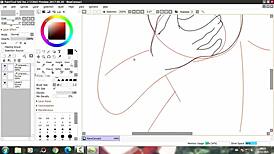 Drawing Hentai Art of Hinata Hyuuga from Naruto Shippuden