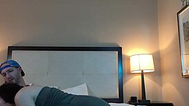 Petite Woman Engages In Deep Sucking With A Large Member