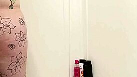 Look at these big natural tits dripping wet with soapy tight pussy.