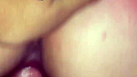 my heartbroken sister-in-law from argentina rides me hard in homemade video, her wet pussy feels amazing 😍