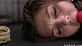 BIG TITS SUB IN TORN PANTYHOSE FEELS BOUND AND ROUGHLY FUCKED