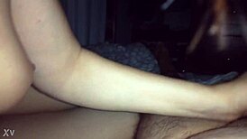 Intense morning masturbation session.