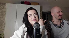 What secrets will the brunette mistress reveal while pegging her petite 18+ sub?