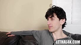 Petite Teen Blowjob In POV