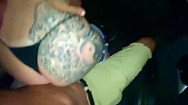 Instagram Star Leaves Club With Strangers For Wild Car Ride Sex! Hope Boyfriend Doesn't See Her Riding Ass!