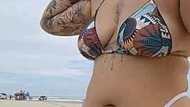 pra chamar aten��o dos casados na praia