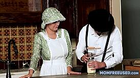 curvy amish girl jessie rogers gives herself to community