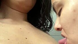 Stepsisters film steamy shower clip for stepdad