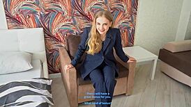 Intense Fuck With Tall Skinny Realtor Dolly Rud, Tight Pussy Missionary Cum Facial