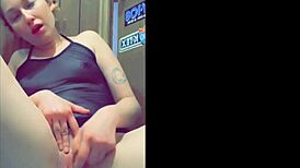 I watchin' this hot masturbate compilation with curvy amateurs