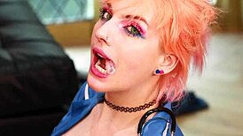 Hot British Teen Gives Epic Blowjob