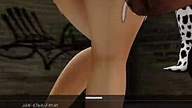 Watch this big booty bitch twerk at my party?