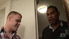 BRUNETTE RIDES BIG BLACK COCK IN MISSIONARY, COWGIRL, DOGGYSTYLE