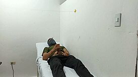 So, doctor, why jerk your cock in the office like that?