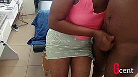 Pretty girl orgasms on monster cock hookup