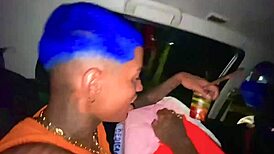 Instagram Star Leaves Club With Strangers For Wild Car Ride Sex! Hope Boyfriend Doesn't See Her Riding Ass!