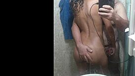 holidays in jacareí, flashing my sexy latina ass outdoors