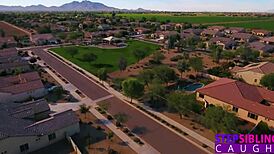 Kiara Cole overheated, begs stepbro to spray tits