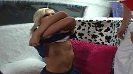 Kacey Jordan Licks Ice Cream Before Wild Mouth Banging