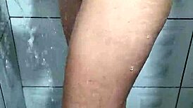Novinha Shows Off in Shower Before Hard Fucking