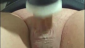 Ever tried a fleshlight fuck? This homemade big cock fun is wild!