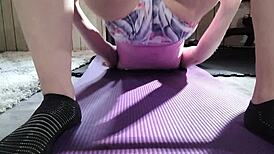 cam records teen 18+ working out with fat pussy and ass in gym 😏