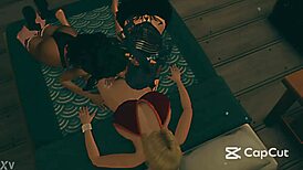 Please Step Son Cum Inside My Pussy - Real Taboo Creampie