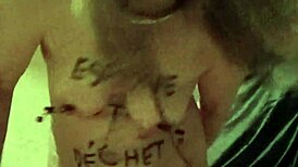 Slave Whipped With Candle Wax in Wild BDSM Session!