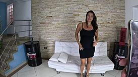 Pregnant Lolla Lollynha Behind the Scenes at Ted's Mansion with Wet Action