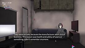 my dystopian robot girlfriend episode 2: lustful missionary with fuck doll