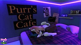 Viper Plays with Demi-Human Kittens in Fantasy