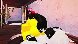 hey, this normal condo experience turns into big ass tits sex with experienced big cock and monster cock action