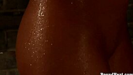 Lesbian Mistress Frees Adela from Chains After Intense Czech Bondage Training