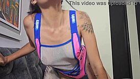 My Husband Is Tired, So I Suck His Cock To Relax Him!