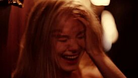 Nancy Ace, horny vampire, eats Japanese babe Rikako’s pussy in 69!