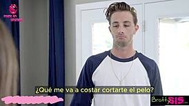 swapping HAIRCUT for FUCK with mommy - spanish subtitles