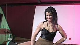 Eighteen-Year-Old Asian Coed In Heels Gets Pounded By Big White Dick