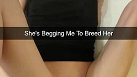 breed me daddy, i'm ovulating and cheating on snapchat!