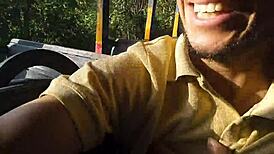 Stranger touches ass on bus, leads to wild sex