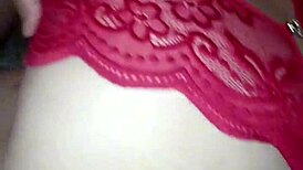 Red Lingerie Gets Soaked in Cum During Wild Group Swinger Session