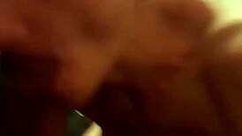 eefah gets her cock sucked hard by harmony sky in interracial milf blowjob!