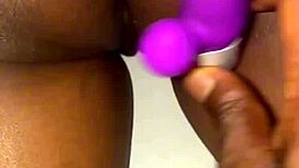 her crazy reactions when vibrator touches pussy 😍