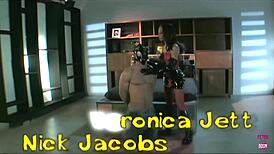 Stunning Bimbo in Latex and Heels Gets Her Cunt Banged Hard by a Sex Toy. She Loves Group Play!