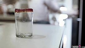 Babysitter teen fucks while on phone with boyfriend