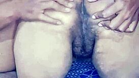 desi wife fingers hairy pussy hard