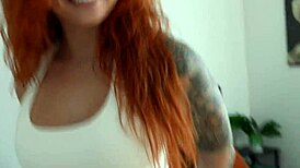 Redhead Babe Makes Sextape For Cuck Boyfriend - Sinatra Monroe