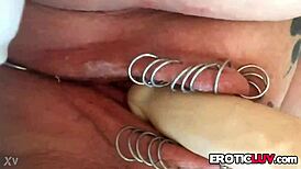 Horny Babe In Homemade Scene Toys Her Pierced Pussy With Dildo Under Maledom Watch