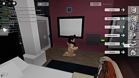 Shemale Brunette Gives Head Instead Of Virginity On Brookhaven RP