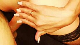 do these young fuckers spare the mature milf in lingerie, fucking her ass in homemade fetish casting?